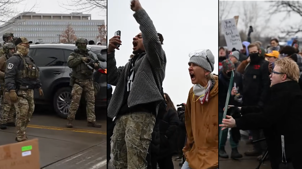 VIDEO: Unhinged anti-ICE extremists hurl profanities at agents in Minneapolis: 'Get the f**k out!'