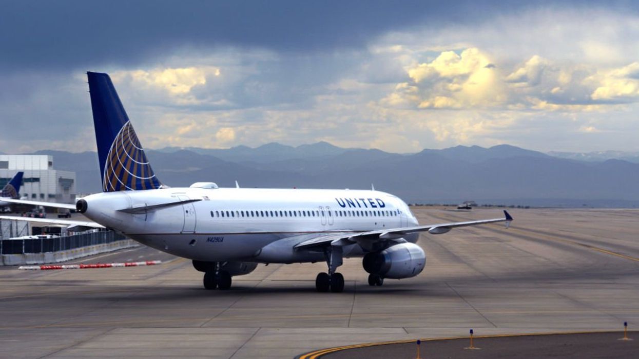 Video: United Airlines plane aborts high-speed takeoff after engine bursts into flames