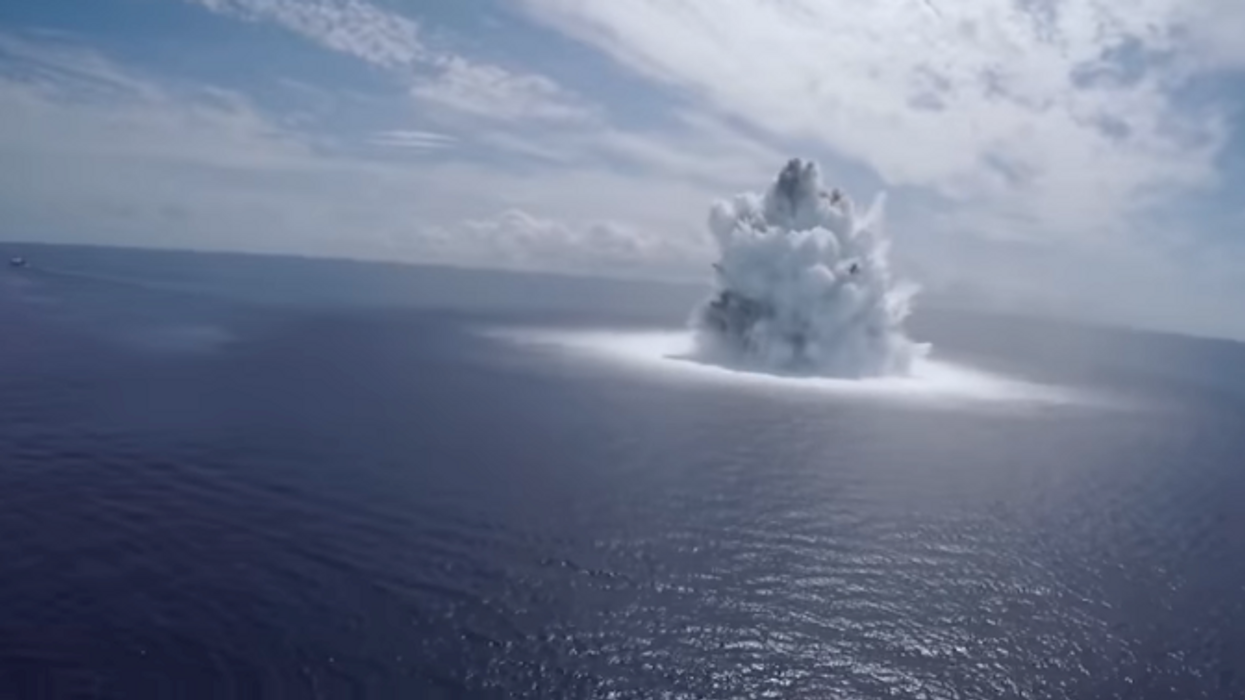 VIDEO: US Navy conducts major explosive test off Atlantic coast, measures as 3.9 magnitude earthquake