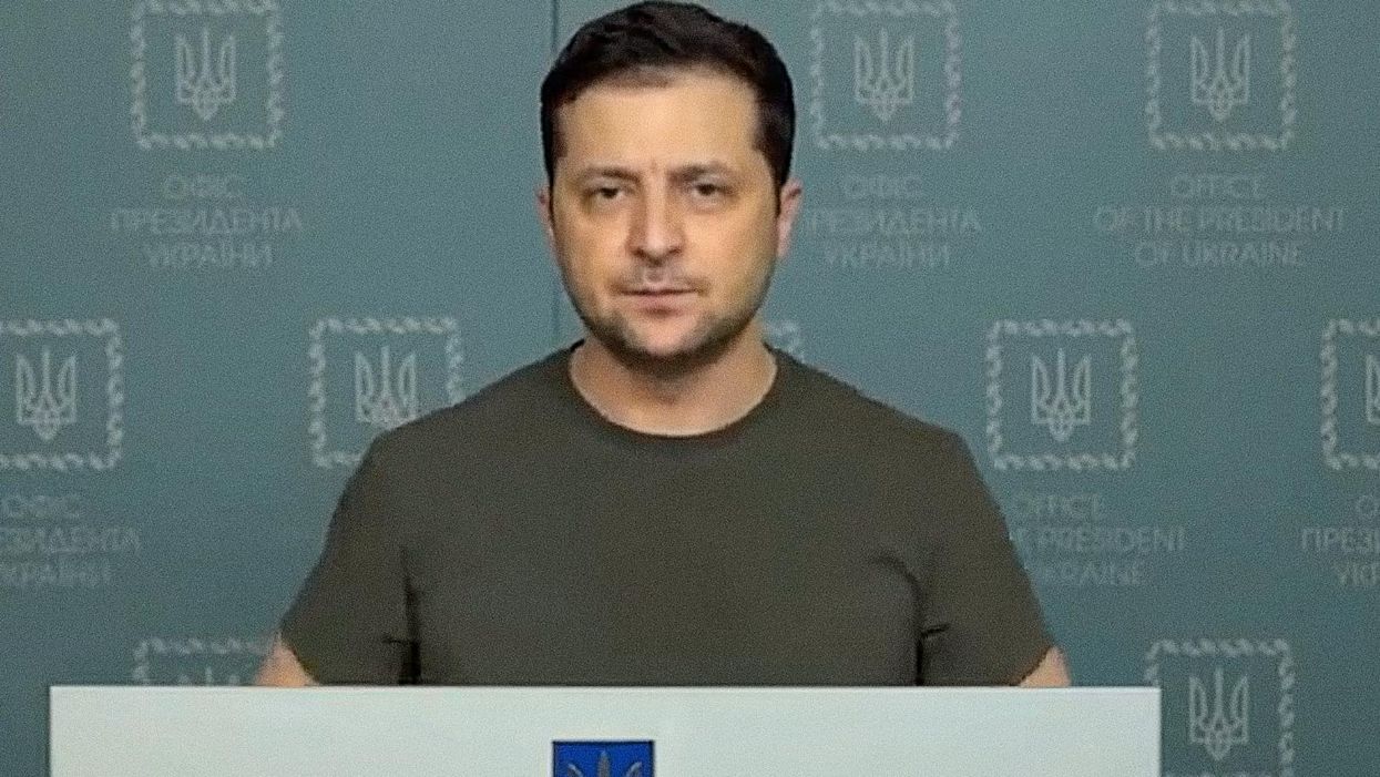 Video: Veteran interpreter breaks into tears while translating Zelenskyy’s speech as Ukraine survives another night