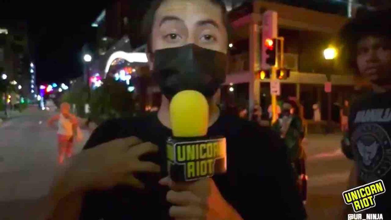 VIDEO: Woke protester so concerned about fatally shot man he's protesting for that he forgets his name