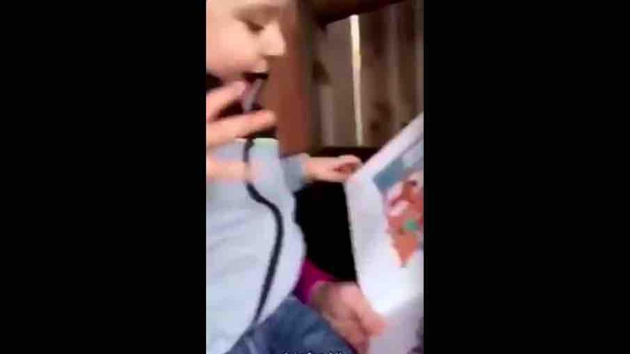 VIDEO: Woman has little boy read 'The GayBCs' — a children's book with terms like 'bi,' 'coming out,' and 'queer.' And the reaction is swift.
