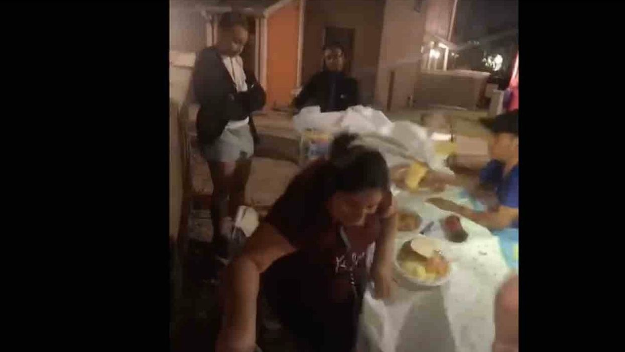 VIDEO: Women trash 3-year-old's birthday party. Cops say DA won't press charges due to not enough property damage.