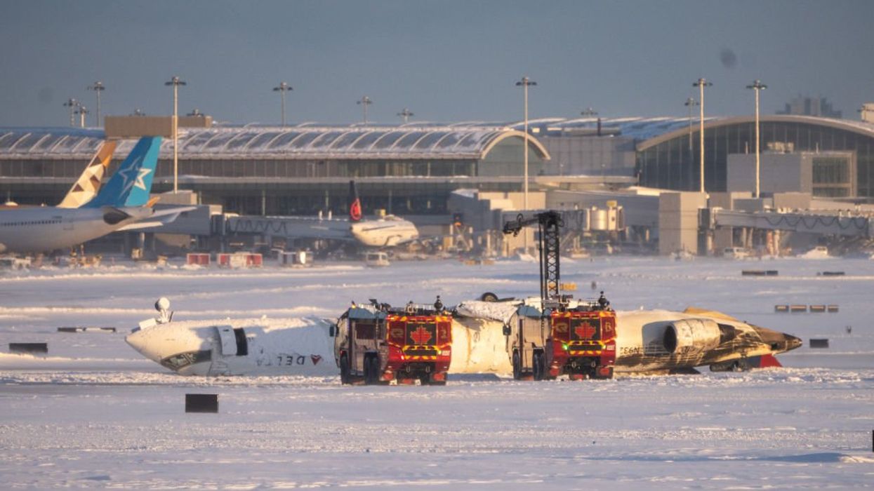 Videos: Terrifying moment Delta plane crashes, bursts into flames; passenger says airport's runways were in 'weird condition'
