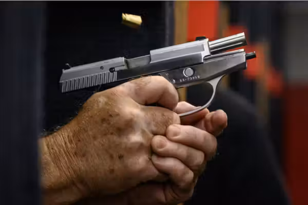 Vietnam vet says he had to 'get aggressive' and grab his gun when his female tenant started screaming