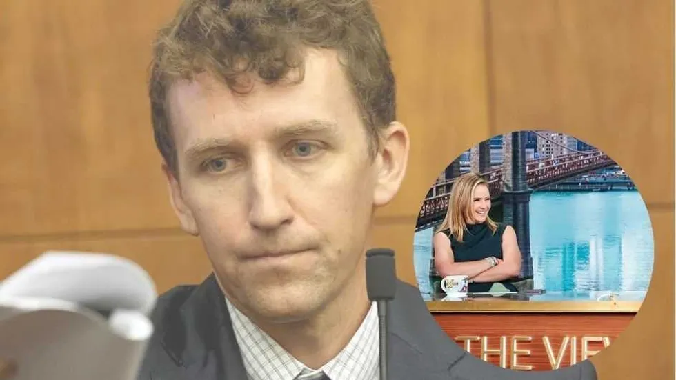 'View' host questions Patrick Clancy's divorce: 'You know, in sickness and in health'