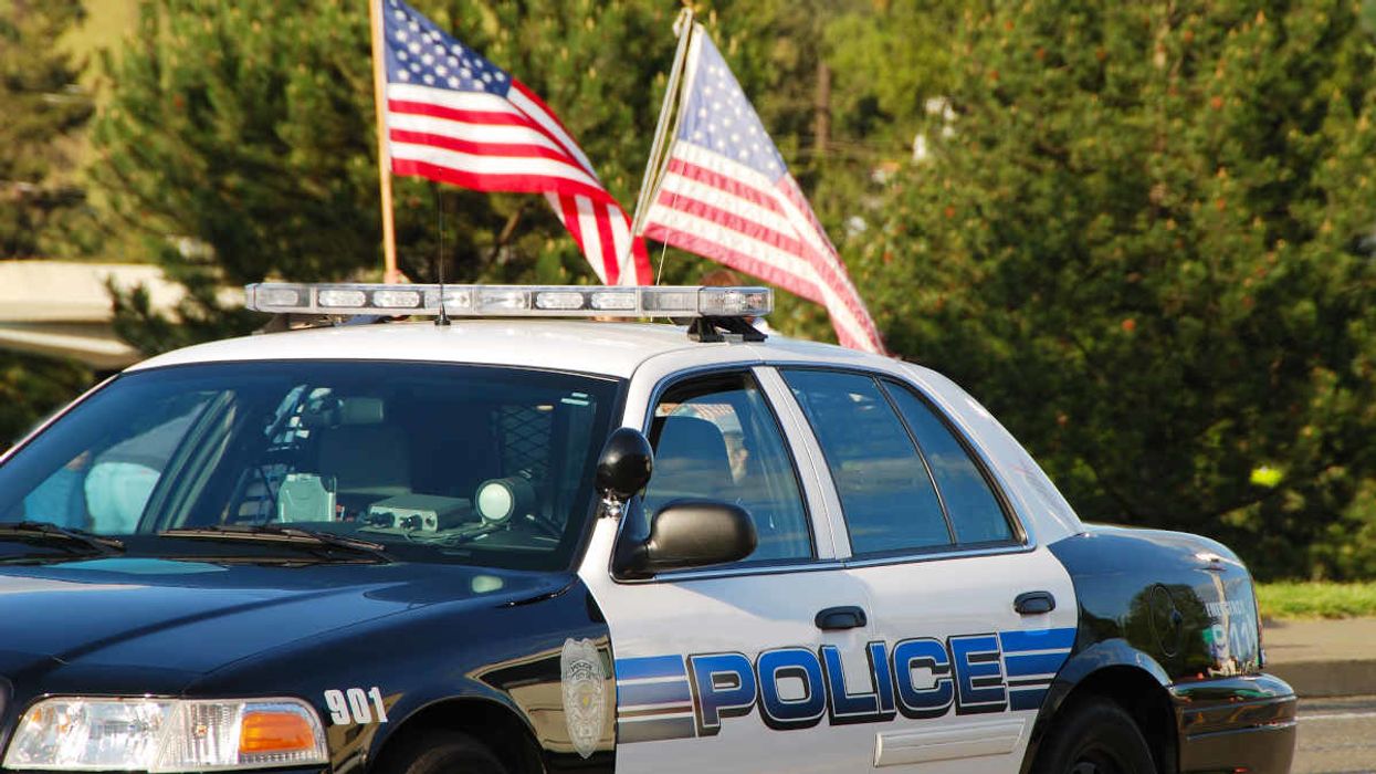 'Vigilant' and 'gracious' police officer acts when she notices a fallen American flag. She didn't know, but it was caught on video.