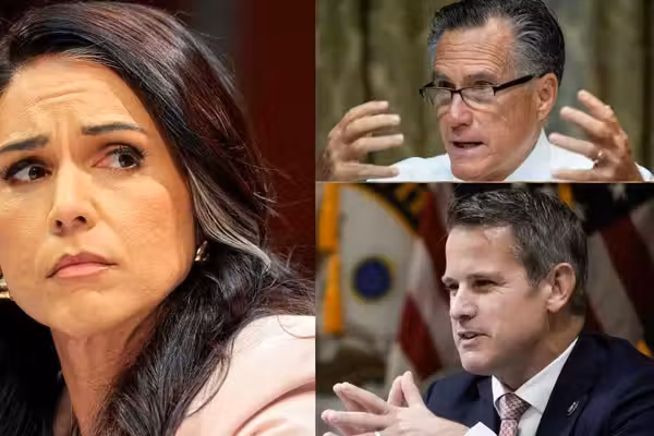 Vindicated? Gabbard probes the biolabs Romney called her a 'traitor' for mentioning.