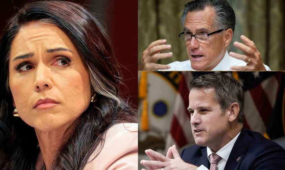 Vindicated? Gabbard probes the biolabs Romney called her a 'traitor' for mentioning.