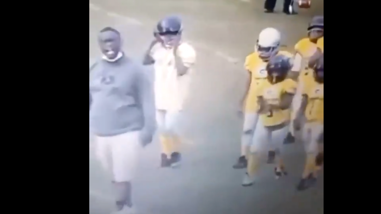 Viral video shows moment angry youth football coach beats 9-year-old football player. NBA star LeBron James takes to social media to condemn the attack.