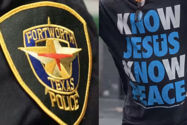 Viral video shows Texas cops shutting down street preachers outside Pride event — Trump's DOJ vows to step in
