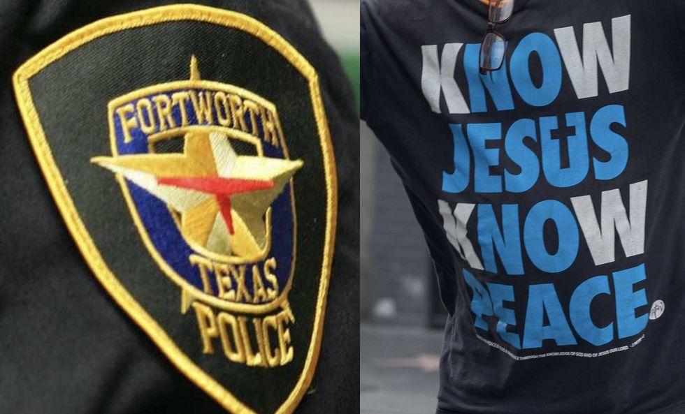 Viral video shows Texas cops shutting down street preachers outside Pride event — Trump's DOJ vows to step in