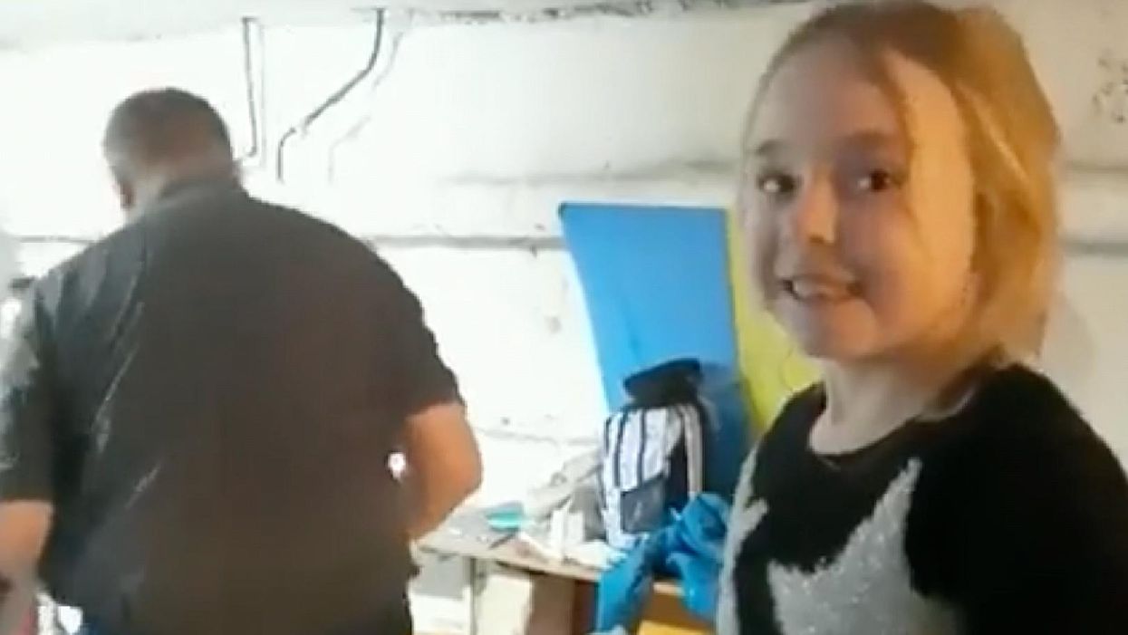 Viral video shows Ukrainian girl singing 'Let it Go' while huddled in Kyiv bomb shelter