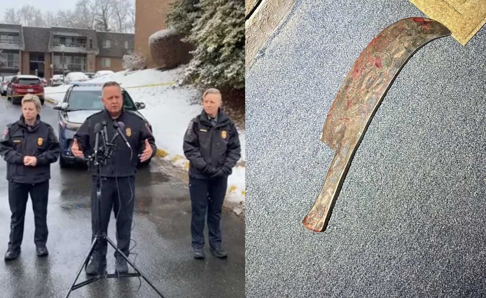 Virginia man allegedly used meat cleaver to 'butcher' his family before being shot to death by police