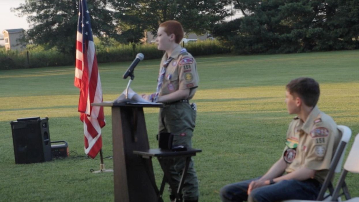 Virginia teen is recognized as first 'nonbinary' Eagle Scout