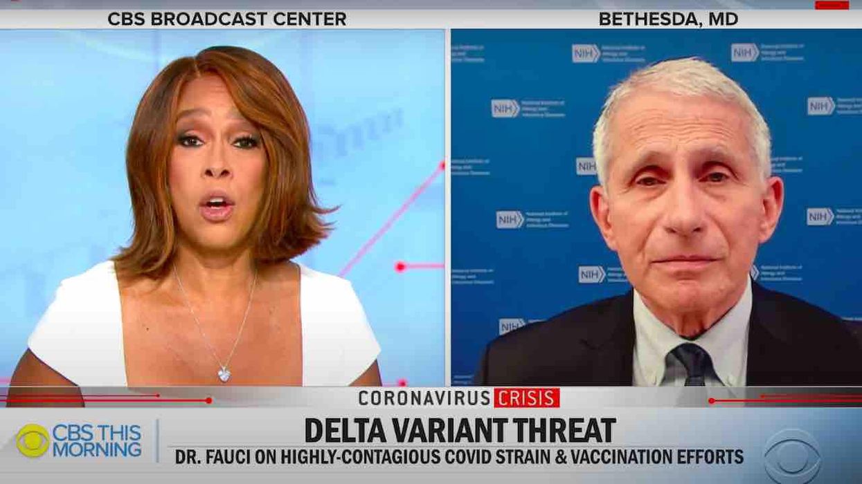 Virtue-signaling Gayle King boasts she's banning unvaccinated family members for Thanksgiving — and credits Dr. Fauci for her stance