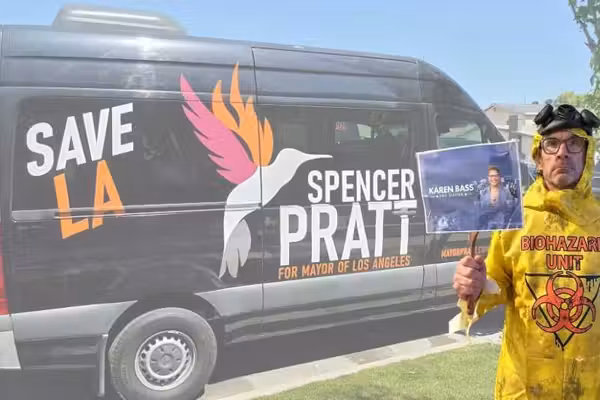 Voting for the villain: Why Spencer Pratt is LA's last, best hope