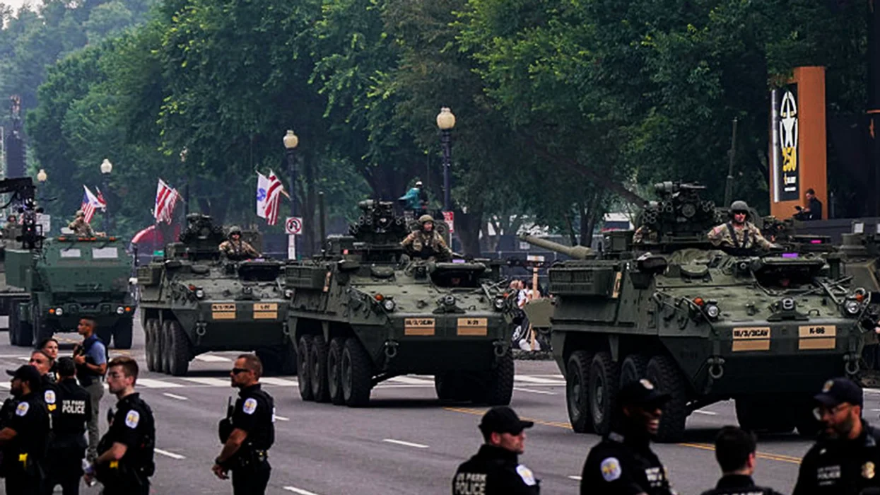 'Vulgar display of weakness': Patriots celebrate US Army parade as Democrats seethe