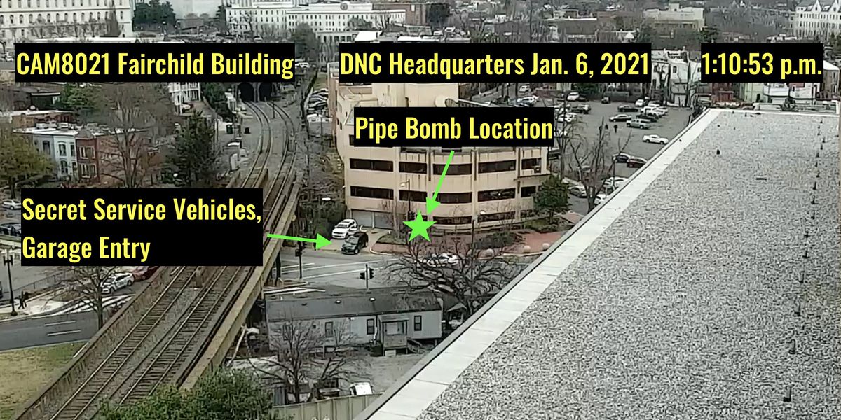 Was the DNC pipe bomb planted while Kamala Harris was inside on January 6? | Blaze Media