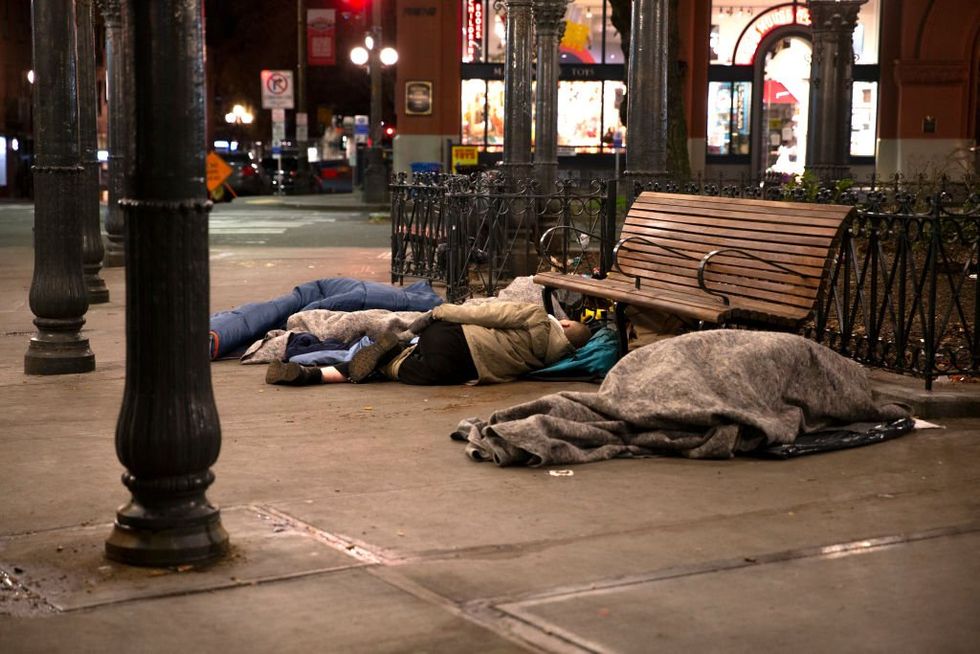 Washington state Dems seek to ban 'hostile architecture' that deters homeless encampments