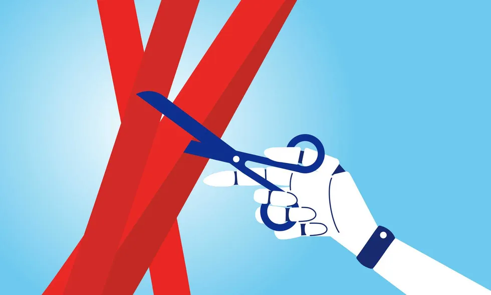 Washington’s red tape machine finally met some sharp scissors