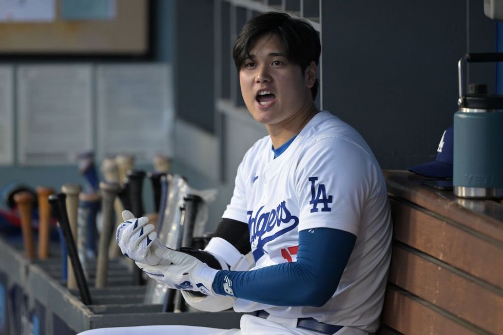 Watch: Batboy saves LA Dodgers' $700M man Shohei Ohtani from line drive to the head in dugout