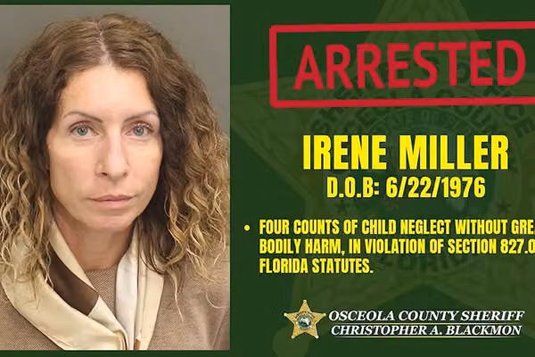 WATCH: Florida mom leaves 4 kids home alone for nearly a week while she's in Las Vegas; cops have surprise waiting at airport
