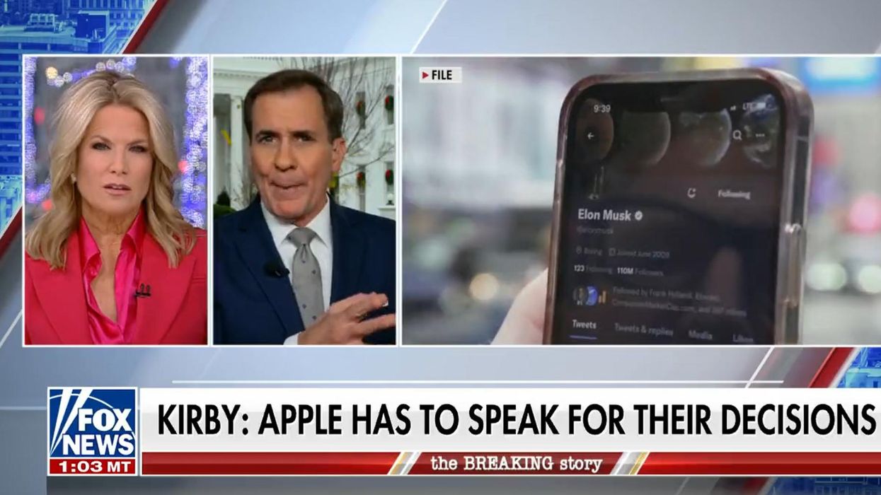 Watch: Fox News host confronts Biden spokesman over why the White House appears more concerned about Twitter's openness than about Apple's collusion with totalitarian China