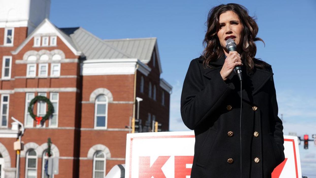 Watch: Gov. Kristi Noem rebukes state reporters for failing to cover workers hurt by Biden's Keystone cancellation