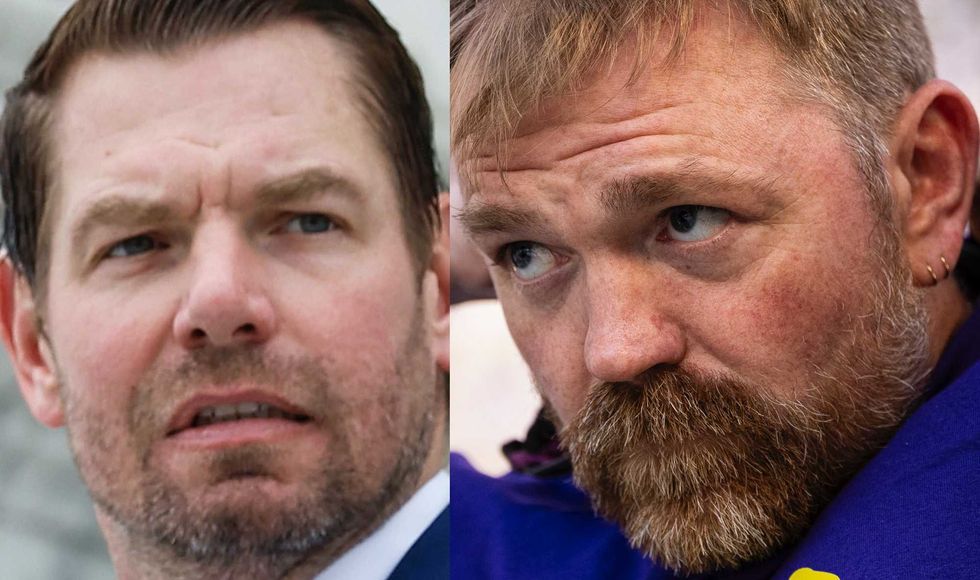 WATCH: Graham Platner's video denial of sexual assault sounds EERILY similar to that of Eric Swalwell
