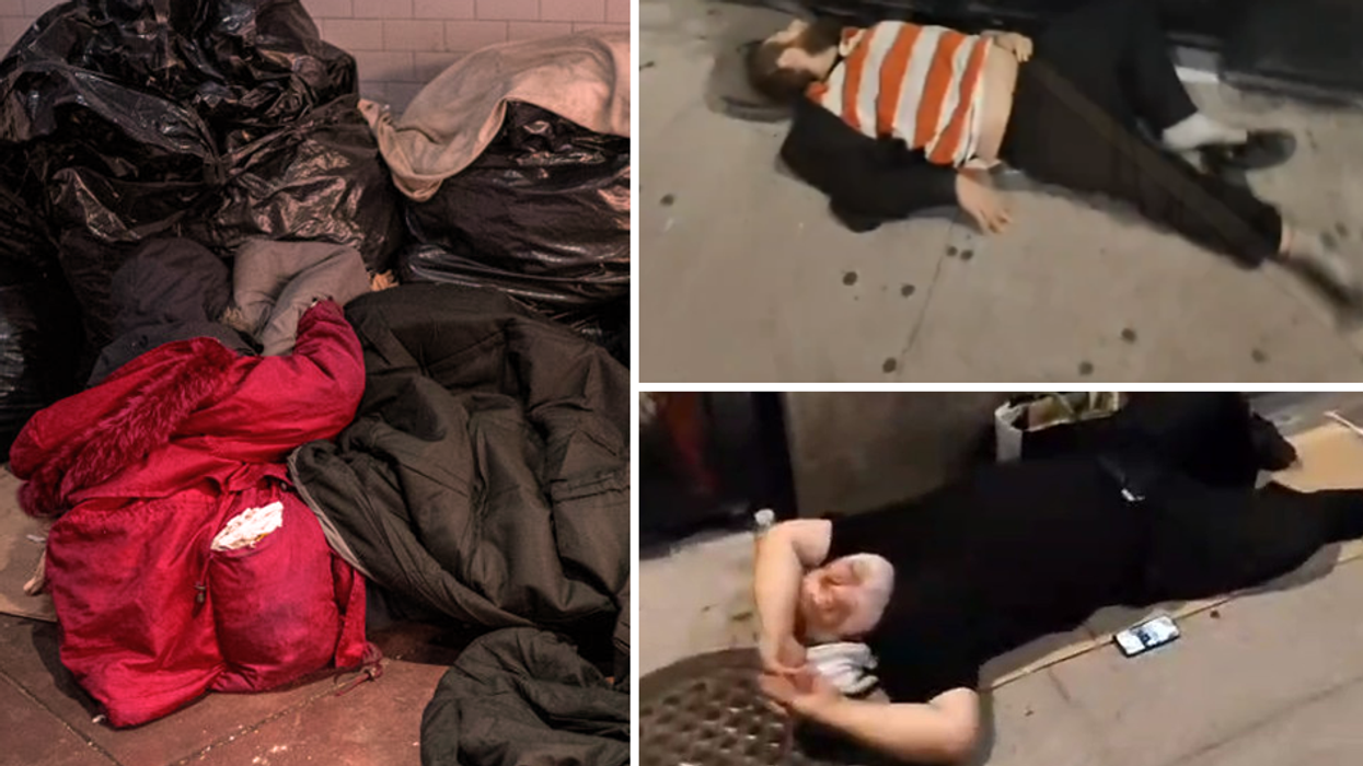 Watch: 'Homeless Mickey Mouse,' crack smoke, and feces ravage streets of New York City