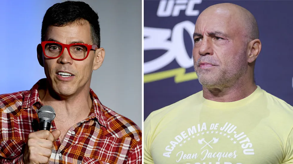 Watch Joe Rogan deprogram Steve-O after stuntman makes claim about transgender 'internment camps'