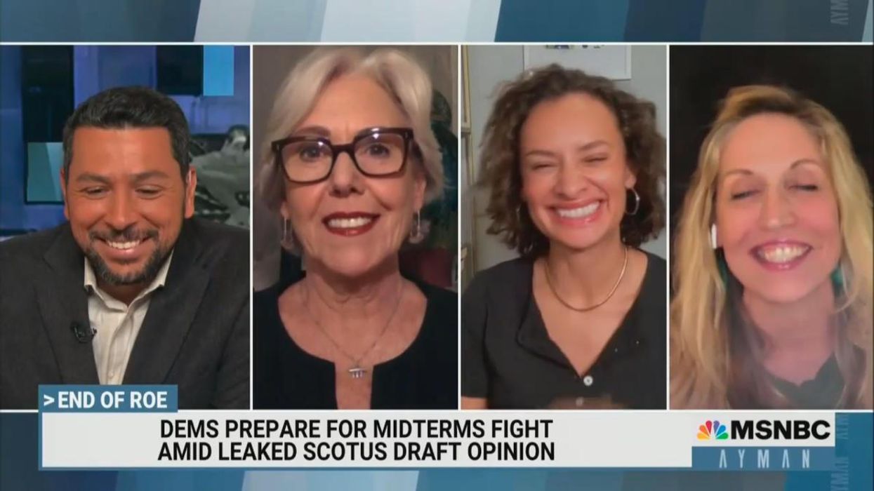 Watch: MSNBC guest jokes that she'd like to 'make sweet love' to SCOTUS leaker and 'joyfully abort our fetus'