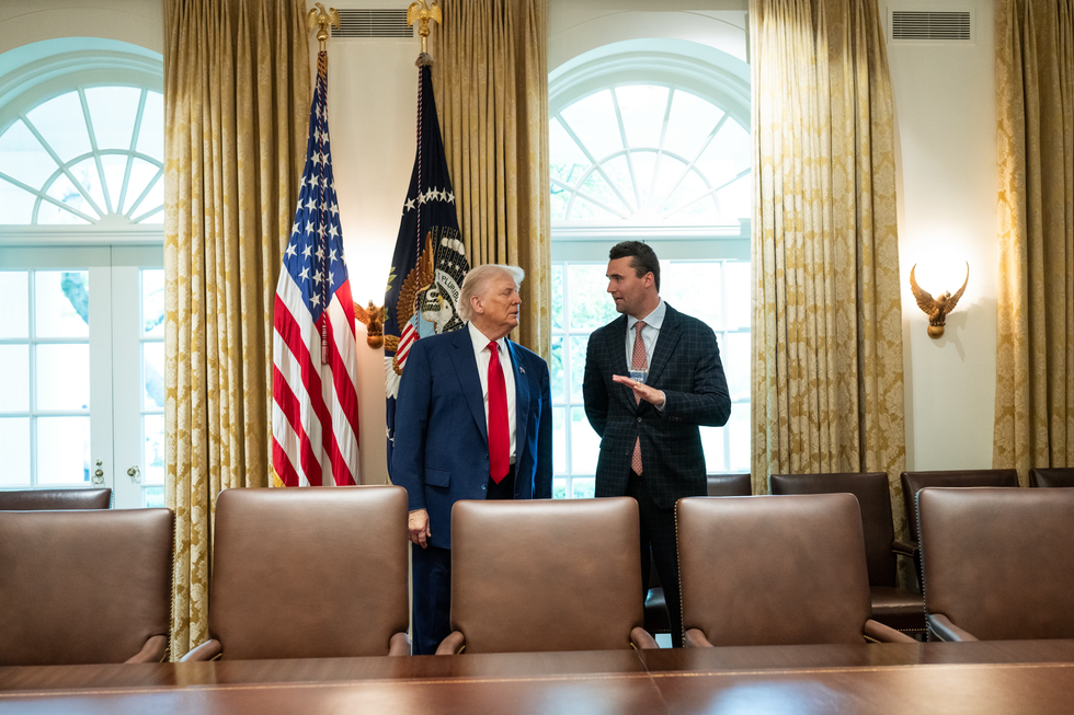 WATCH: President Trump posthumously awards Charlie Kirk the Presidential Medal of Freedom