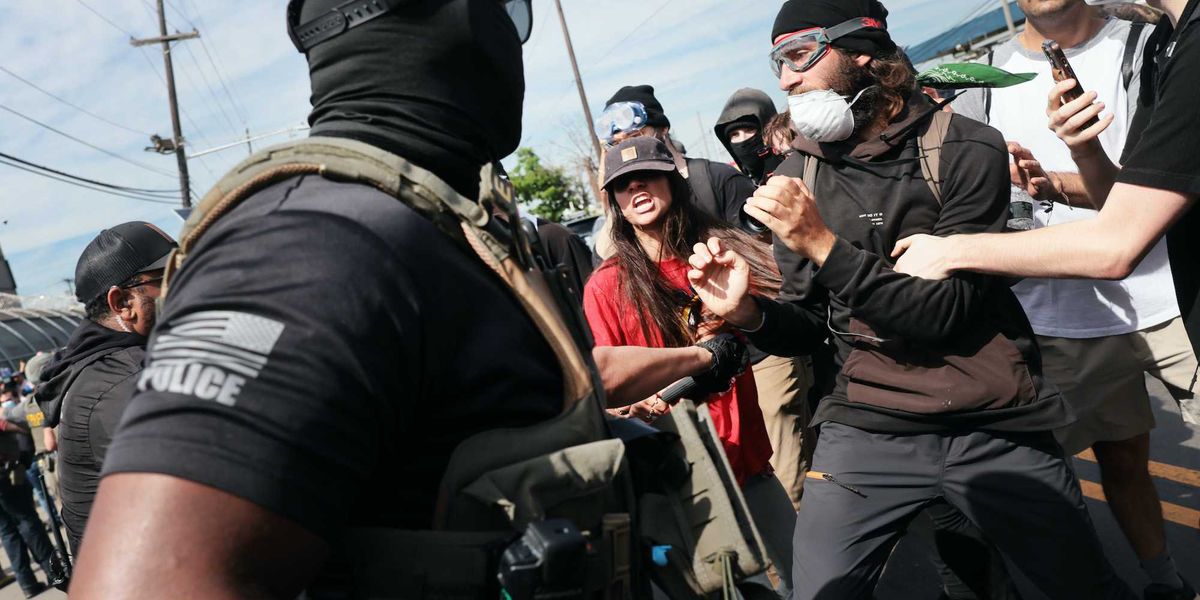 WATCH: Protester screeches 'Nazi b***h!' at Fox News reporter on air during New Jersey ICE protest