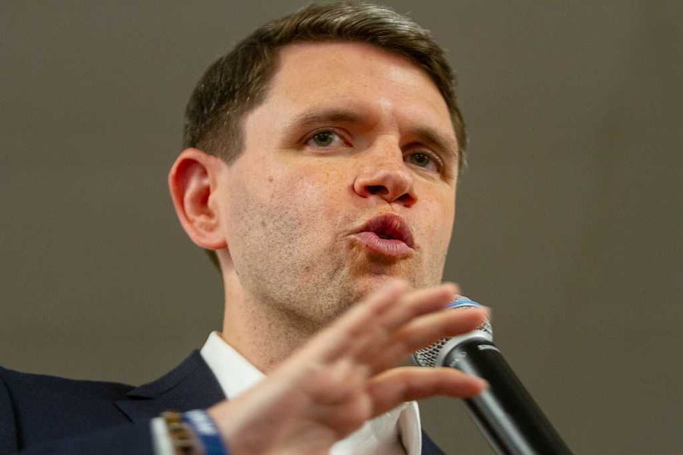 WATCH: Talarico self-owns when he warns fascism will 'be wrapped in the flag and carrying the cross'