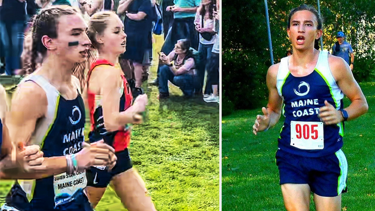 'Way to cheat, bro!' Trans high school athlete places 5th in girls' race after being ranked 172 as a boy