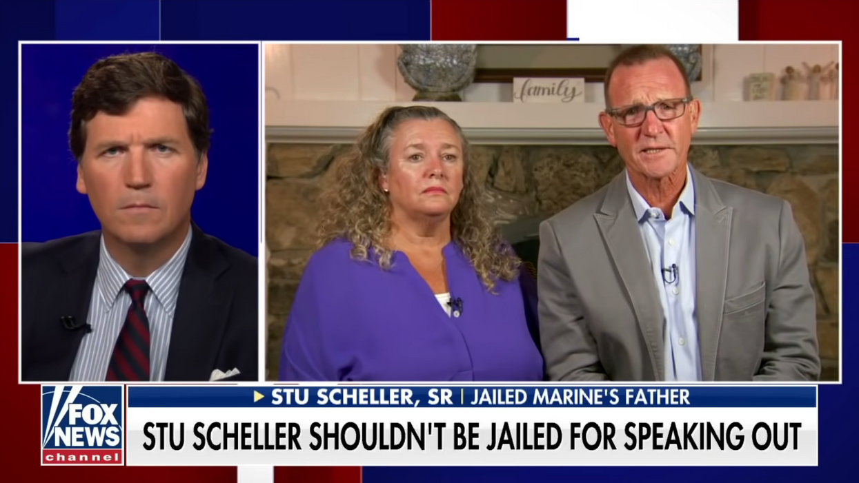 'We're mad as hell': Parents of jailed Marine demand justice after military throws their son in the brig for 'speaking truth to power' against the Biden admin