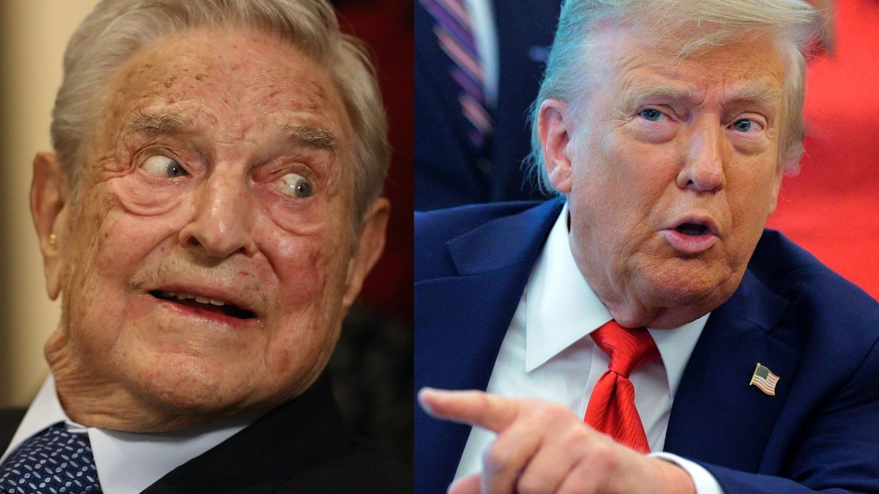 'We're watching you': Trump threatens George Soros and his 'group of psychopaths' with prosecution