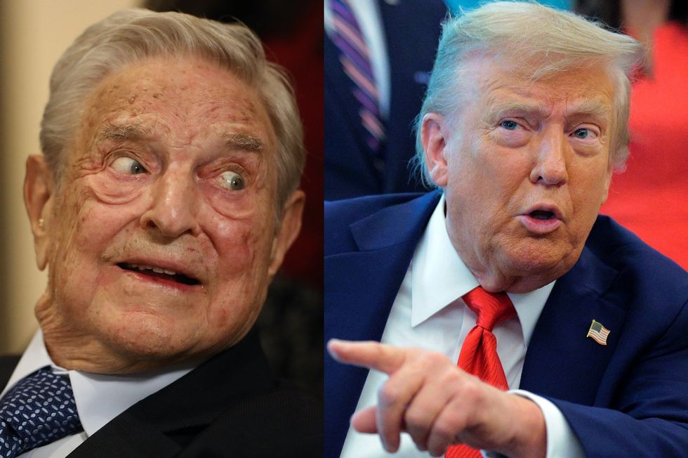 'We're watching you': Trump threatens George Soros and his 'group of psychopaths' with prosecution