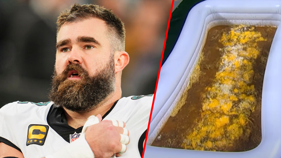 &apos;We&apos;ve already put the insurance claim in&apos;: Jason Kelce explains how he lost his Super Bowl ring in a pool of chili
