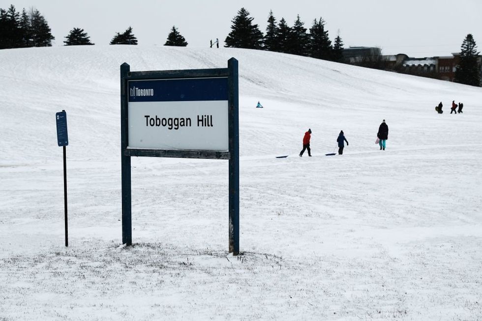 'Wear a helmet': Toronto bans tobogganing across most of the city‚ declares tubing and pets unsafe