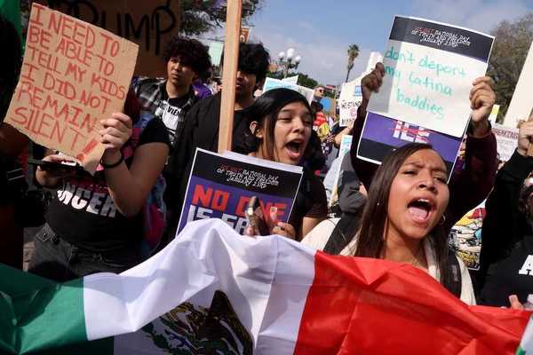 Welcome to the new high-school activism: One side chants, the other gets punished