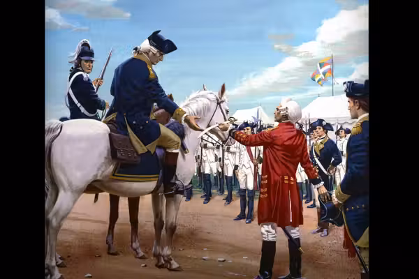 What happened to British Gen. Cornwallis after his Yorktown surrender — the final battle of the Revolutionary War?