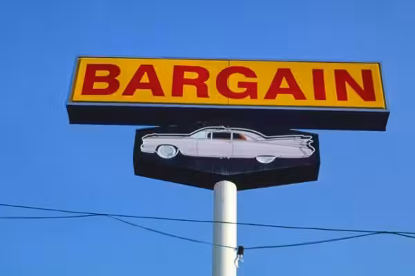 What happened to the $20,000 used car?