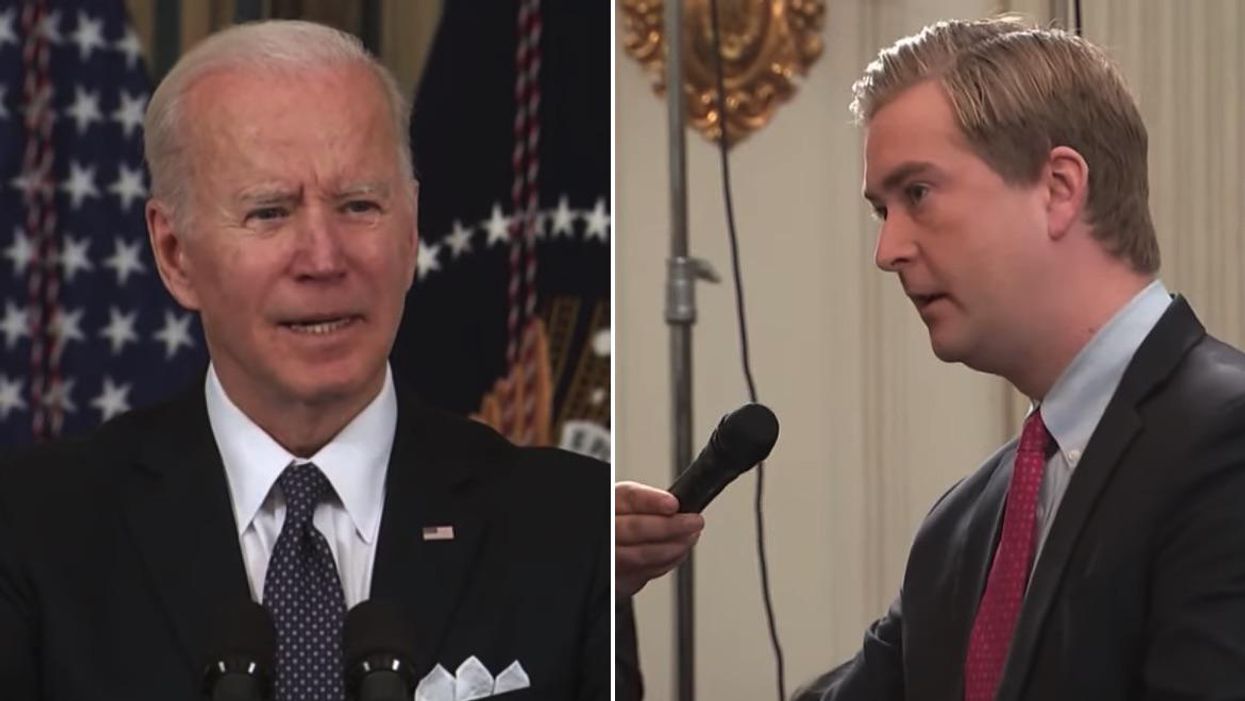 When Fox News reporter confronts the president over recent string of gaffes, Biden denies they ever happened