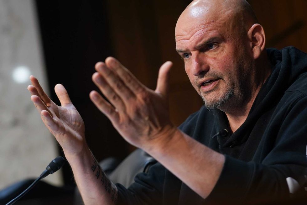 'Where's the Dem outrage': Sen. Fetterman calls out his own party on protesters wishing death on US soldiers