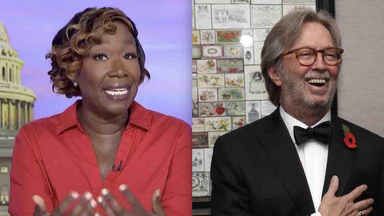 While mocking 'white anti-vaxxers,' Joy Reid blasts iconic guitarist Eric Clapton as a 'jerk' for his 'racist past' and pushing 'vaccine disinformation'
