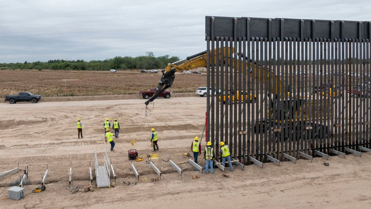 White House highlights border wall progress as Trump shuts down benefits for illegal aliens