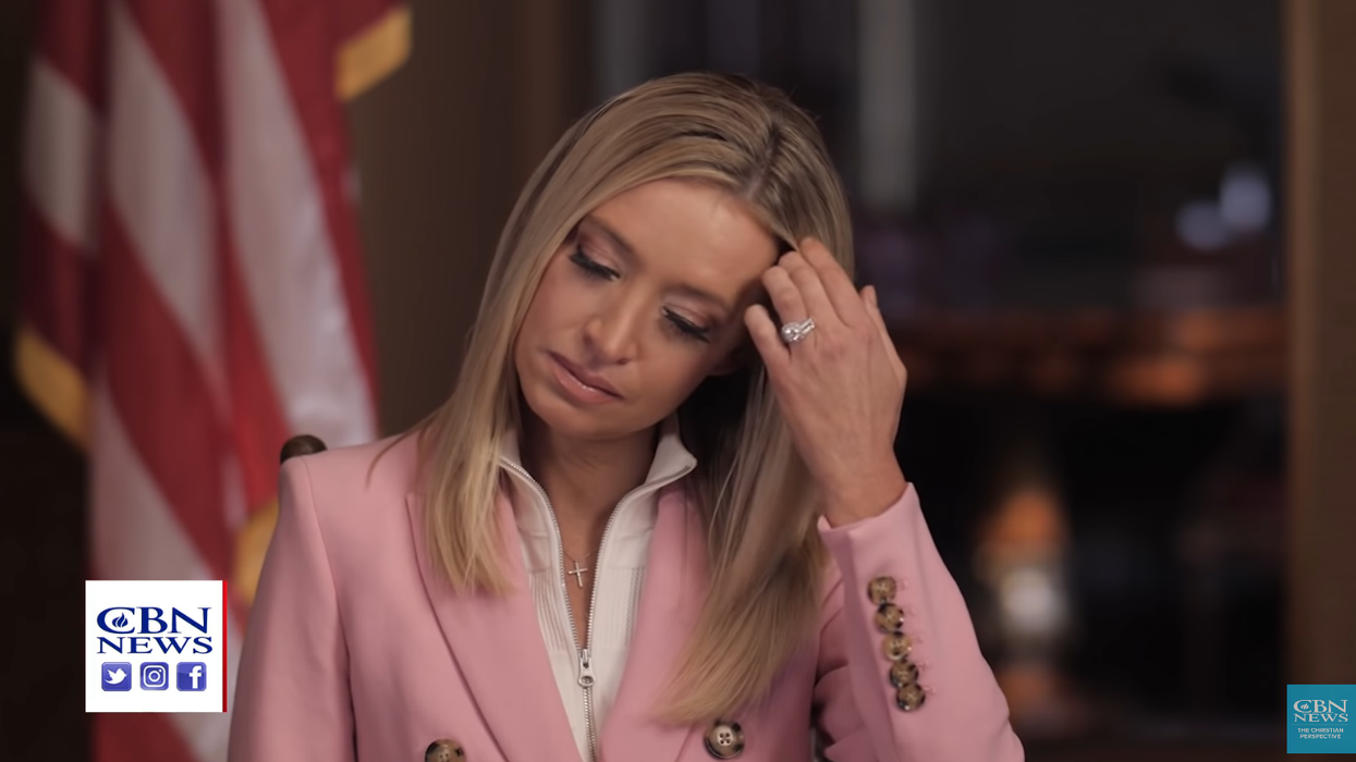 White House Press Secretary Kayleigh McEnany gets emotional while discussing Ravi Zacharias' influence on her fait